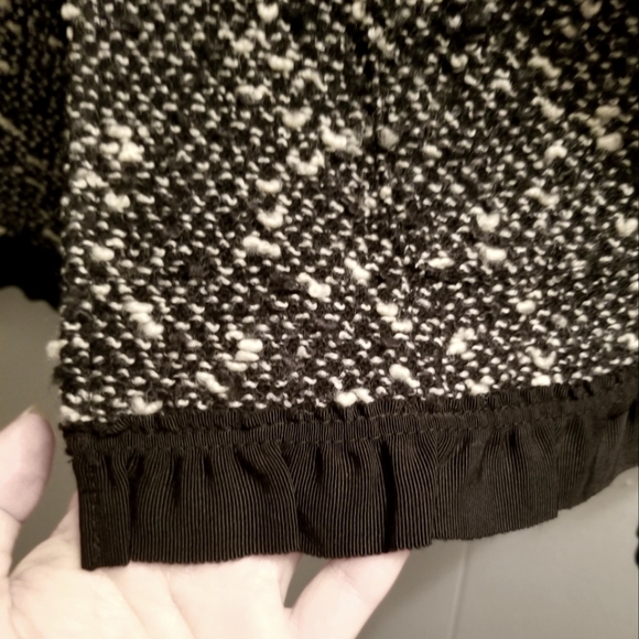 Nanette Lepore Blk/Ivory Lined Jacket - Like New! - Picture 4 of 9